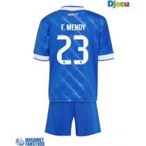 Real Madrid Ferland Mendy #23 Rezervni Dres za djecu 2025-26 Kratak Rukav (+ Kratke hlače)